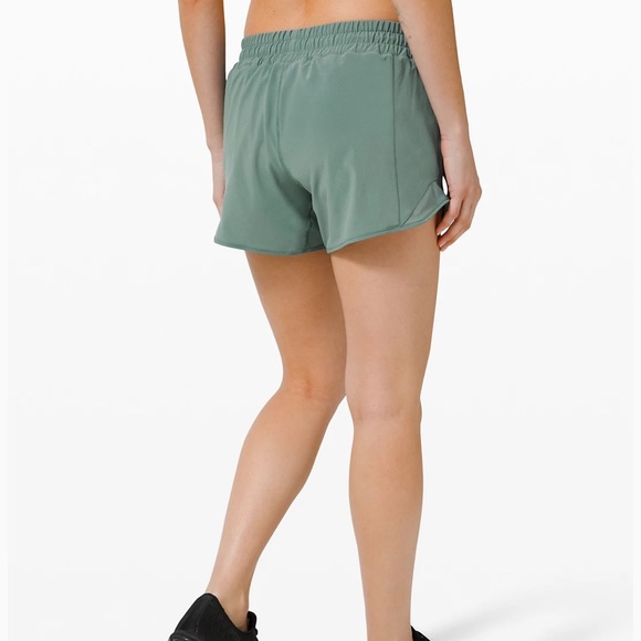 Lululemon Hotty Hot Short 4” * Tidewater Teal - Picture 3 of 6